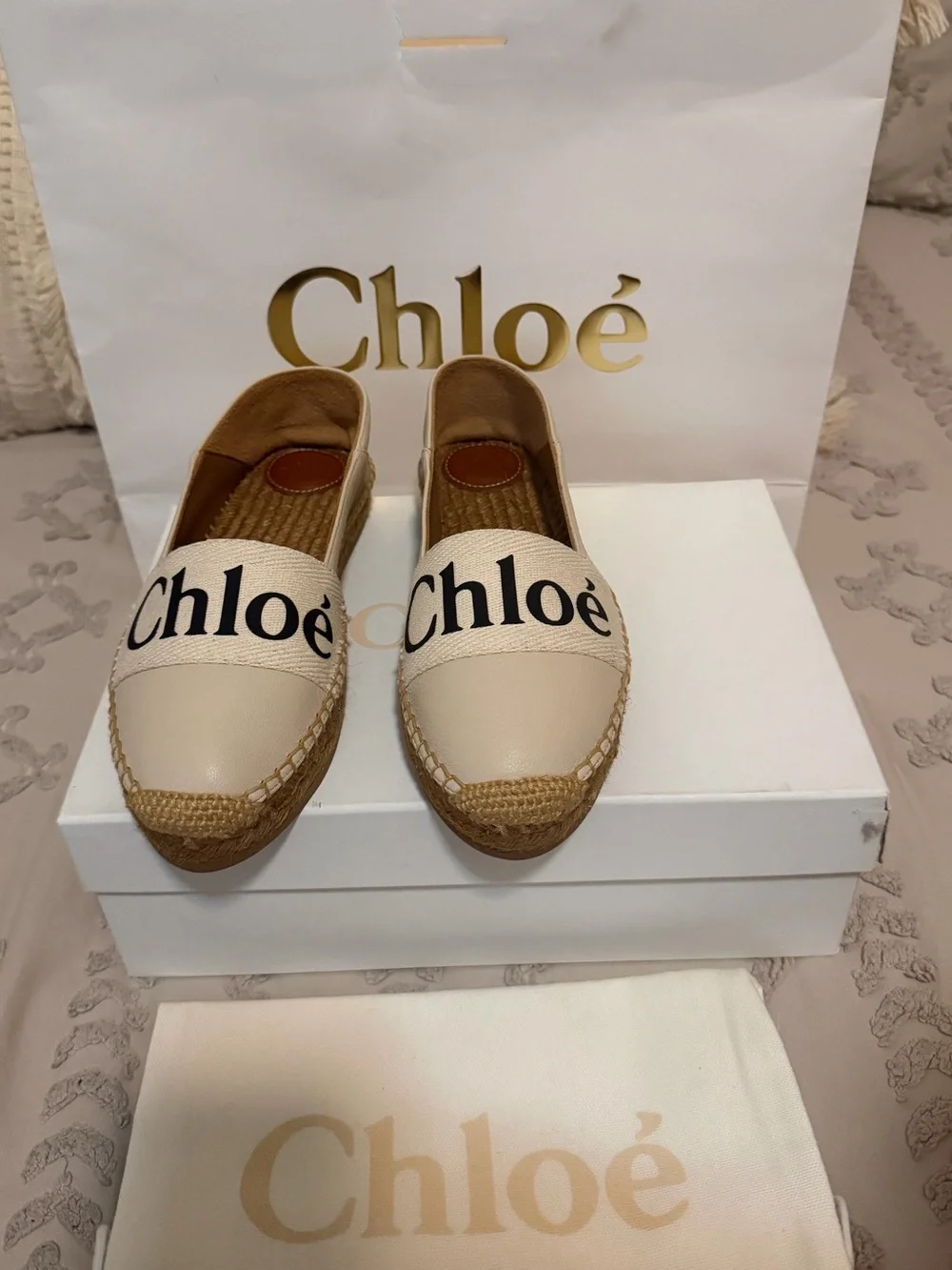 Chloe Espadrille Flats